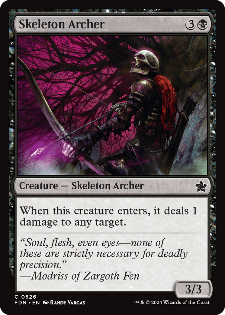 Skeleton Archer [Foundations] | Tabernacle Games