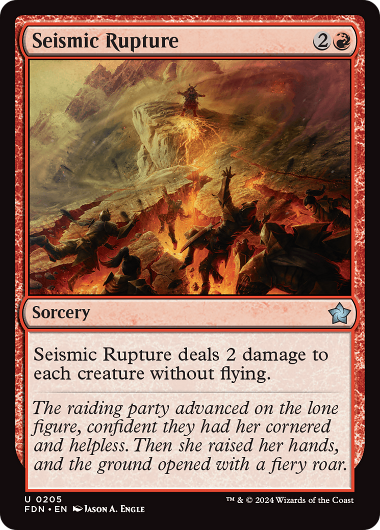 Seismic Rupture [Foundations] | Tabernacle Games