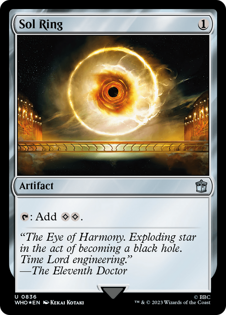Sol Ring (Surge Foil) [Doctor Who] | Tabernacle Games