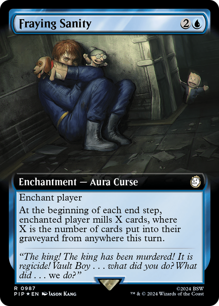 Fraying Sanity (Extended Art) (Surge Foil) [Fallout] | Tabernacle Games
