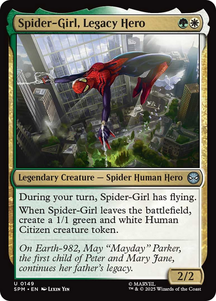Spider-Girl, Legacy Hero [Marvel's Spider-Man] | Tabernacle Games