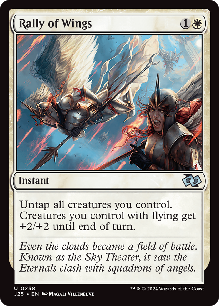 Rally of Wings [Foundations Jumpstart] | Tabernacle Games