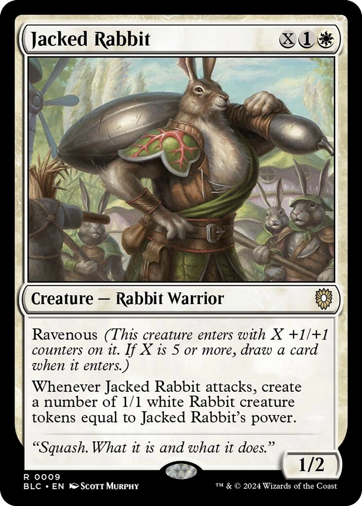 Jacked Rabbit [Bloomburrow Commander] | Tabernacle Games