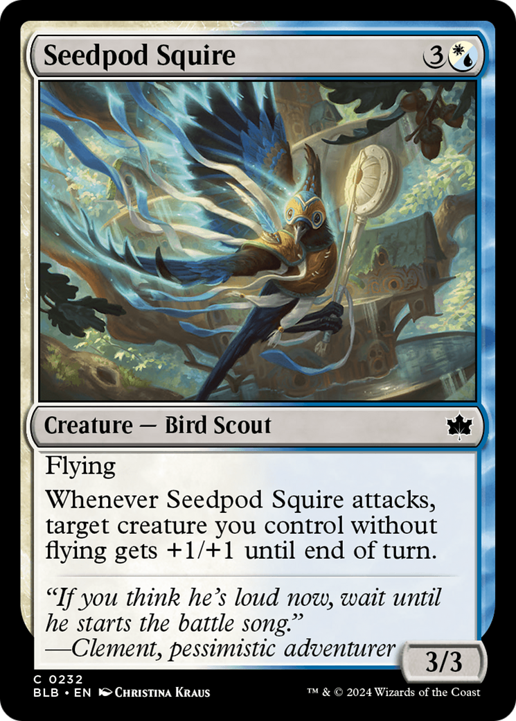 Seedpod Squire [Bloomburrow] | Tabernacle Games