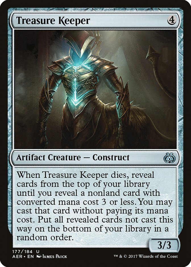 Treasure Keeper [Aether Revolt] | Tabernacle Games