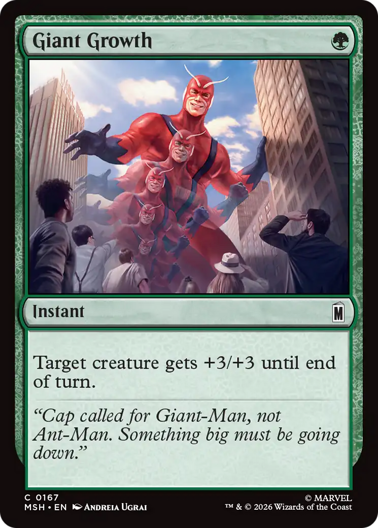 Giant Growth [Marvel Super Heroes] | Tabernacle Games