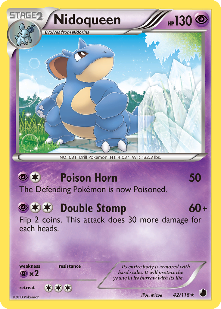 Nidoqueen (42/116) [Black & White: Plasma Freeze] | Tabernacle Games