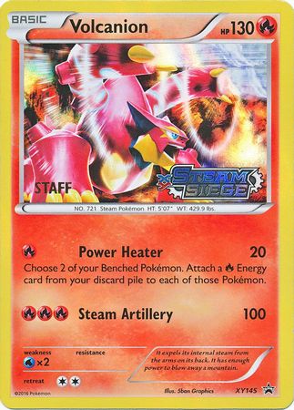 Volcanion (XY145) (Staff) [XY: Black Star Promos] | Tabernacle Games