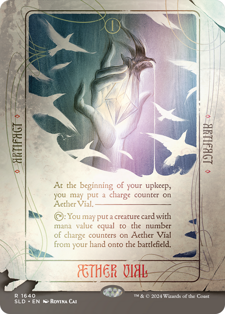 Aether Vial (Rainbow Foil) [Secret Lair Drop Series] | Tabernacle Games