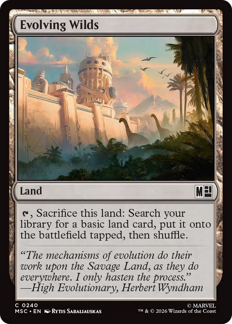 Evolving Wilds [Marvel Super Heroes Commander] | Tabernacle Games