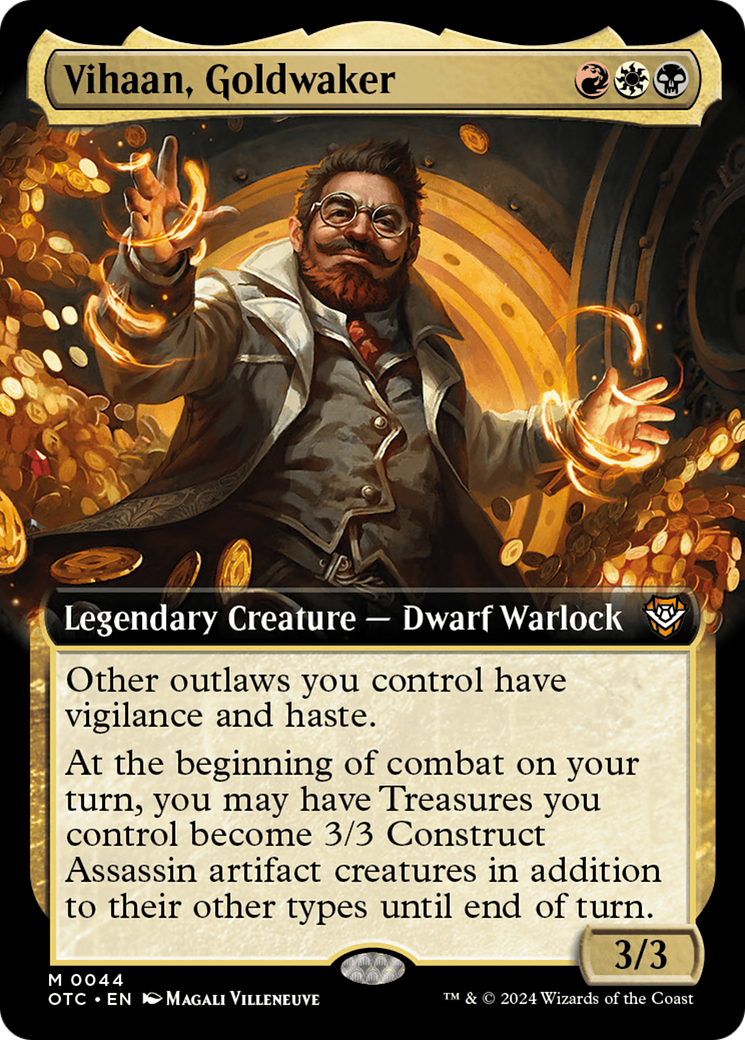 Vihaan, Goldwaker (Extended Art) [Outlaws of Thunder Junction Commander] | Tabernacle Games