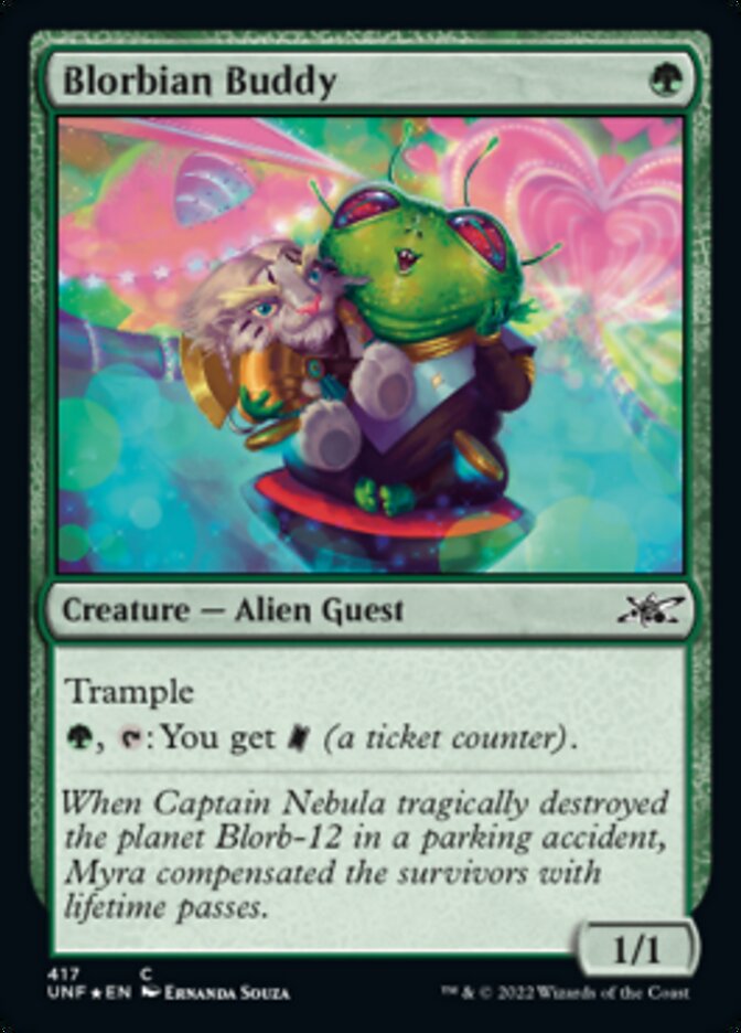 Blorbian Buddy (Galaxy Foil) [Unfinity] | Tabernacle Games