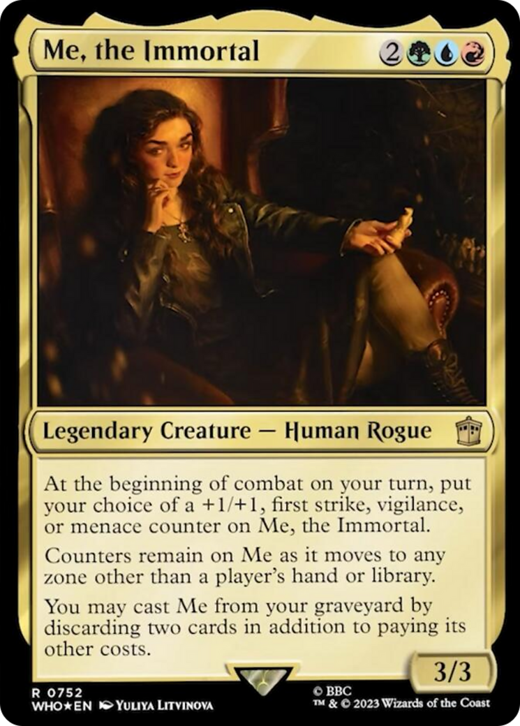 Me, the Immortal (Surge Foil) [Doctor Who] | Tabernacle Games