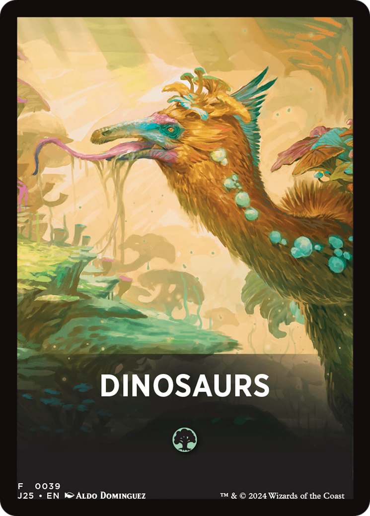 Dinosaurs Theme Card [Foundations Jumpstart Front Cards] | Tabernacle Games