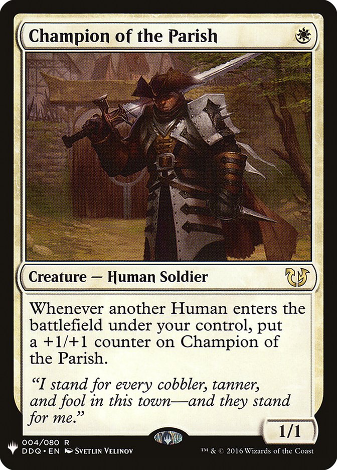 Champion of the Parish [Mystery Booster] | Tabernacle Games