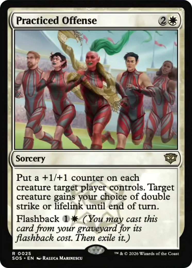 Practiced Offense [Secrets of Strixhaven] | Tabernacle Games