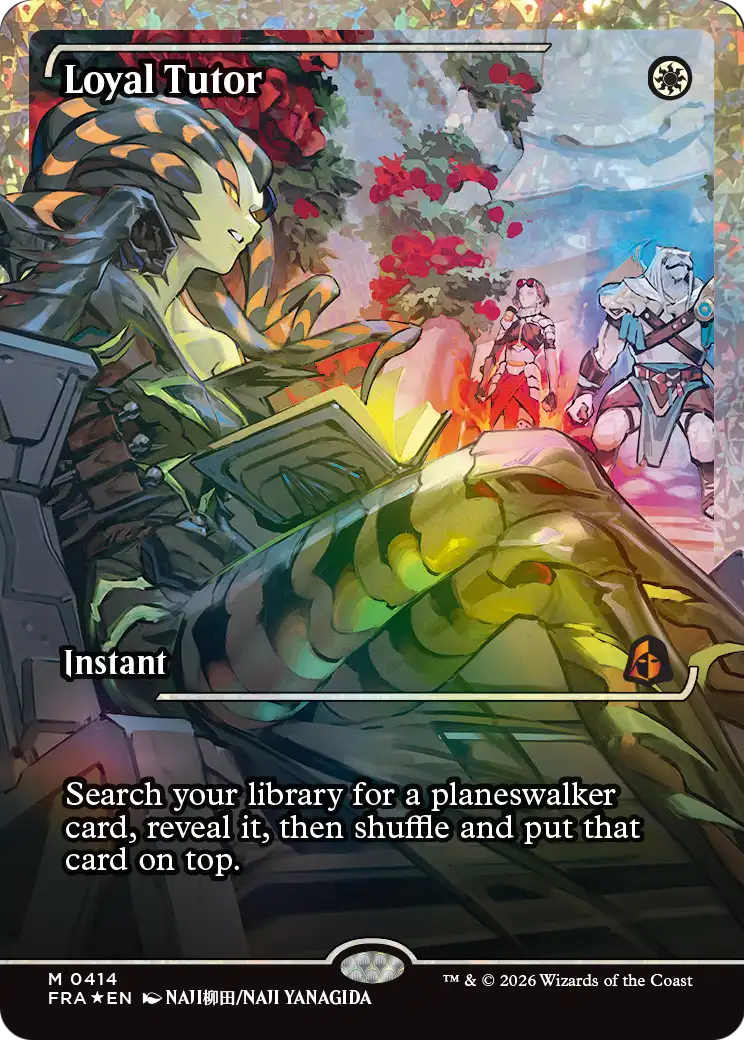 Loyal Tutor (Showcase) (Fracture Foil) [Reality Fracture] | Tabernacle Games