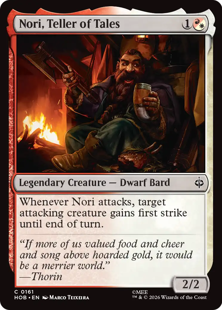Nori, Teller of Tales [The Hobbit] | Tabernacle Games