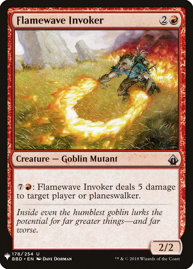 Flamewave Invoker [Mystery Booster] | Tabernacle Games