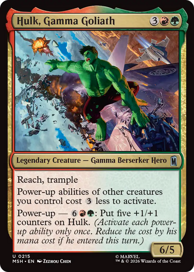 Hulk, Gamma Goliath [Marvel Super Heroes] | Tabernacle Games