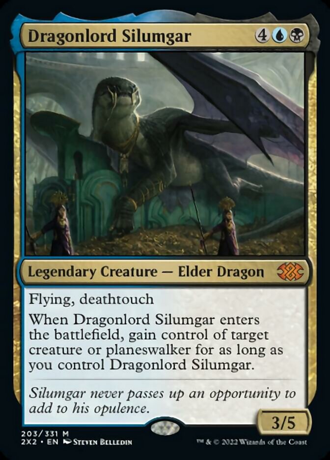 Dragonlord Silumgar [Double Masters 2022] | Tabernacle Games