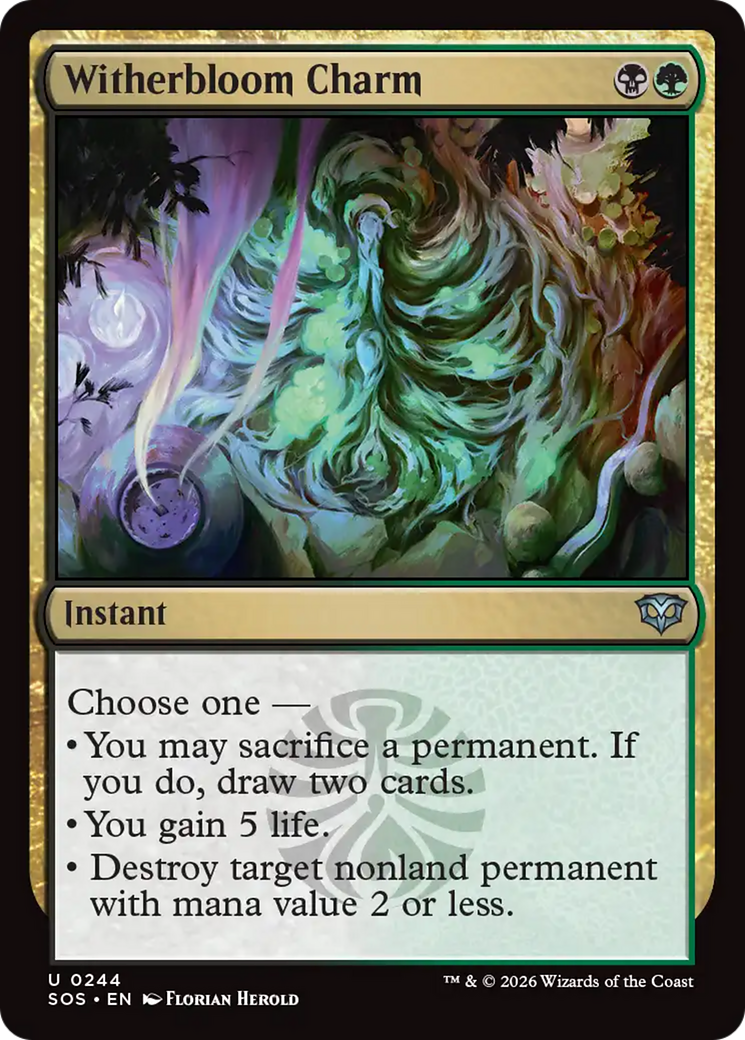 Witherbloom Charm [Secrets of Strixhaven] | Tabernacle Games