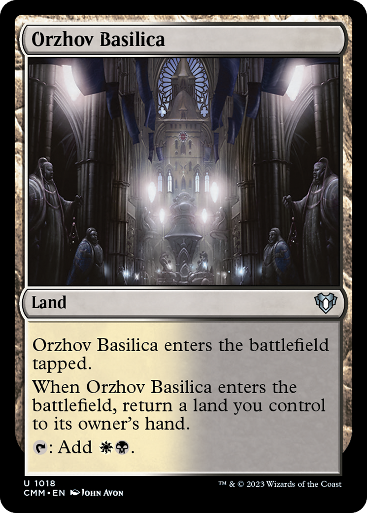 Orzhov Basilica [Commander Masters] | Tabernacle Games