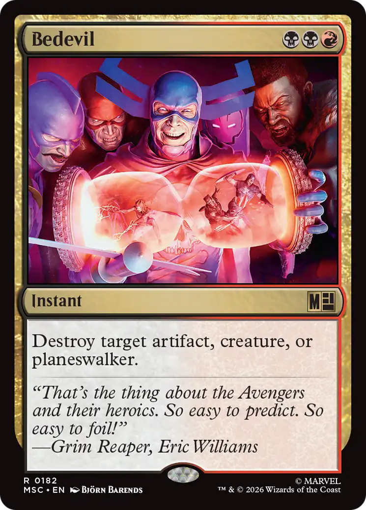 Bedevil (Surge Foil) [Marvel Super Heroes Commander] | Tabernacle Games