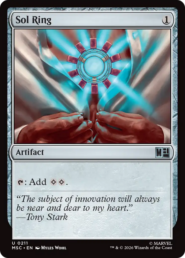 Sol Ring [Marvel Super Heroes Commander] | Tabernacle Games