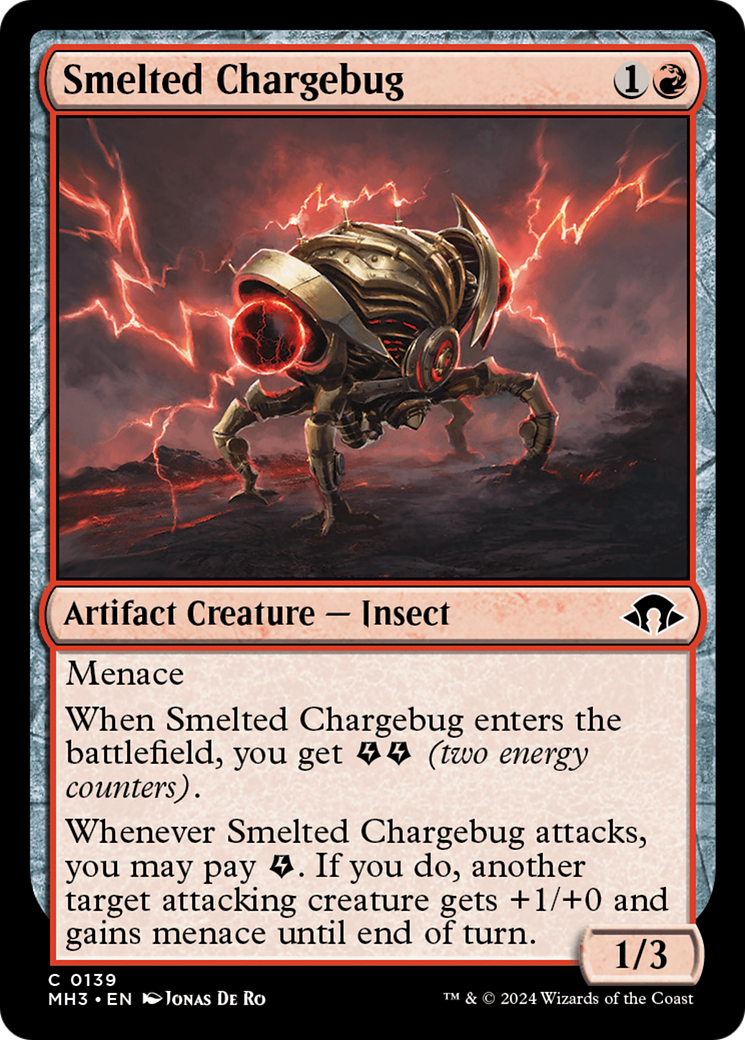 Smelted Chargebug [Modern Horizons 3] | Tabernacle Games