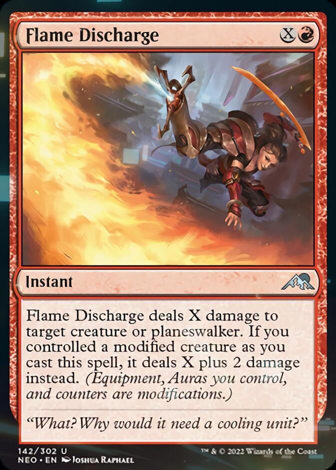 Flame Discharge [Kamigawa: Neon Dynasty] | Tabernacle Games