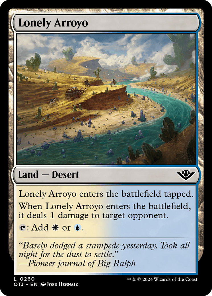 Lonely Arroyo [Outlaws of Thunder Junction] | Tabernacle Games