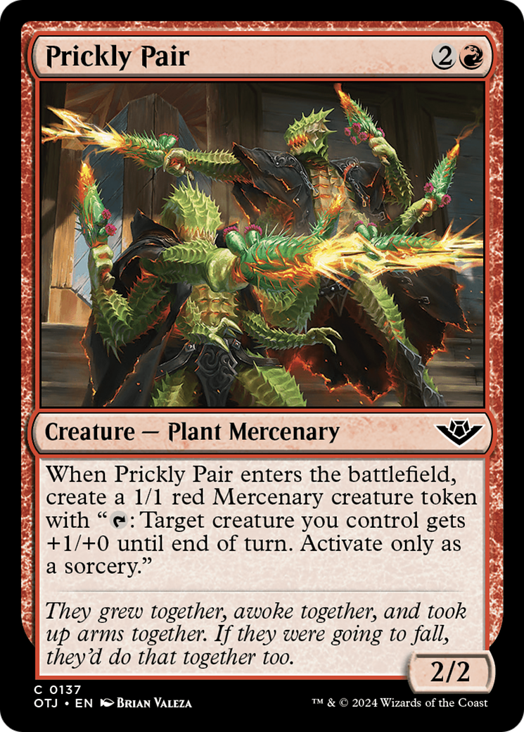 Prickly Pair [Outlaws of Thunder Junction] | Tabernacle Games
