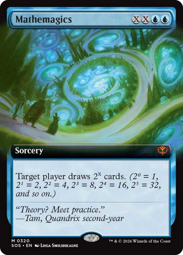 Mathemagics (Extended Art) [Secrets of Strixhaven] | Tabernacle Games