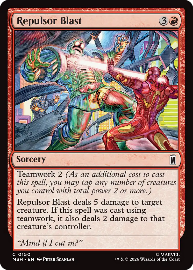 Repulsor Blast [Marvel Super Heroes] | Tabernacle Games