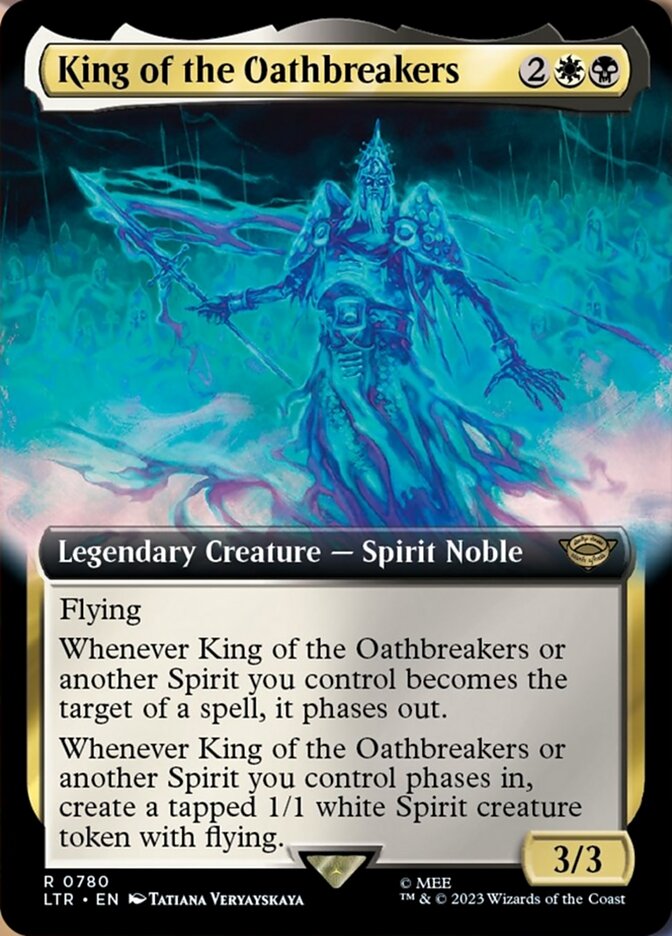 King of the Oathbreakers (Extended Art) (Surge Foil) [The Lord of the Rings: Tales of Middle-Earth] | Tabernacle Games