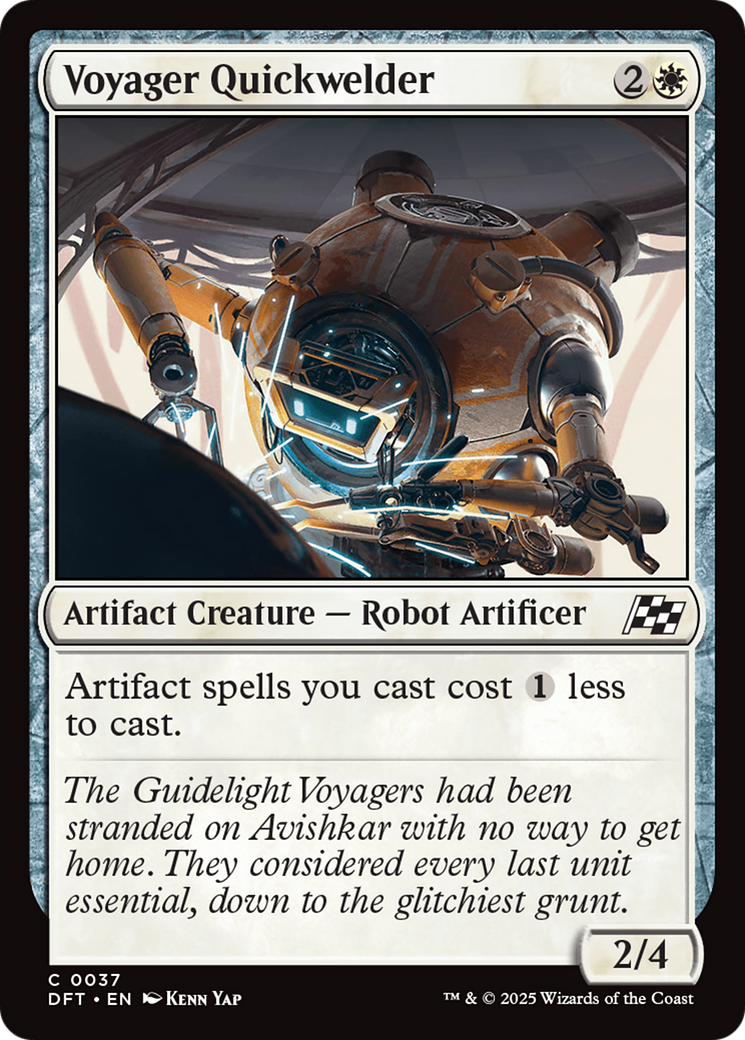 Voyager Quickwelder [Aetherdrift] | Tabernacle Games