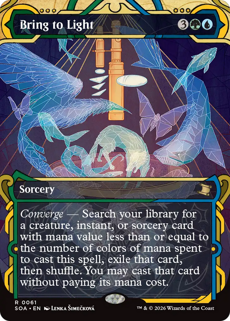 Bring to Light (Japanese Silver Scroll Foil) [Secrets of Strixhaven: Mystical Archive] | Tabernacle Games