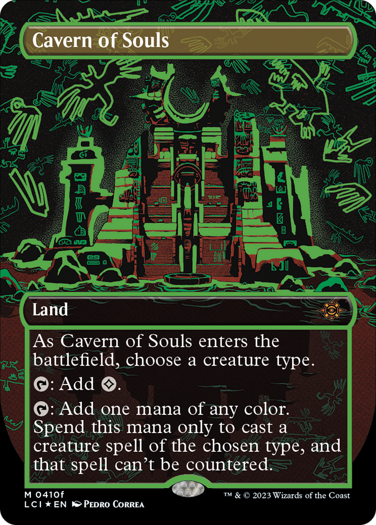Cavern of Souls (0410f) (Borderless) [The Lost Caverns of Ixalan] | Tabernacle Games