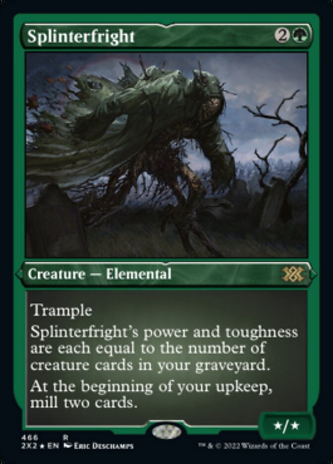 Splinterfright (Foil Etched) [Double Masters 2022] | Tabernacle Games