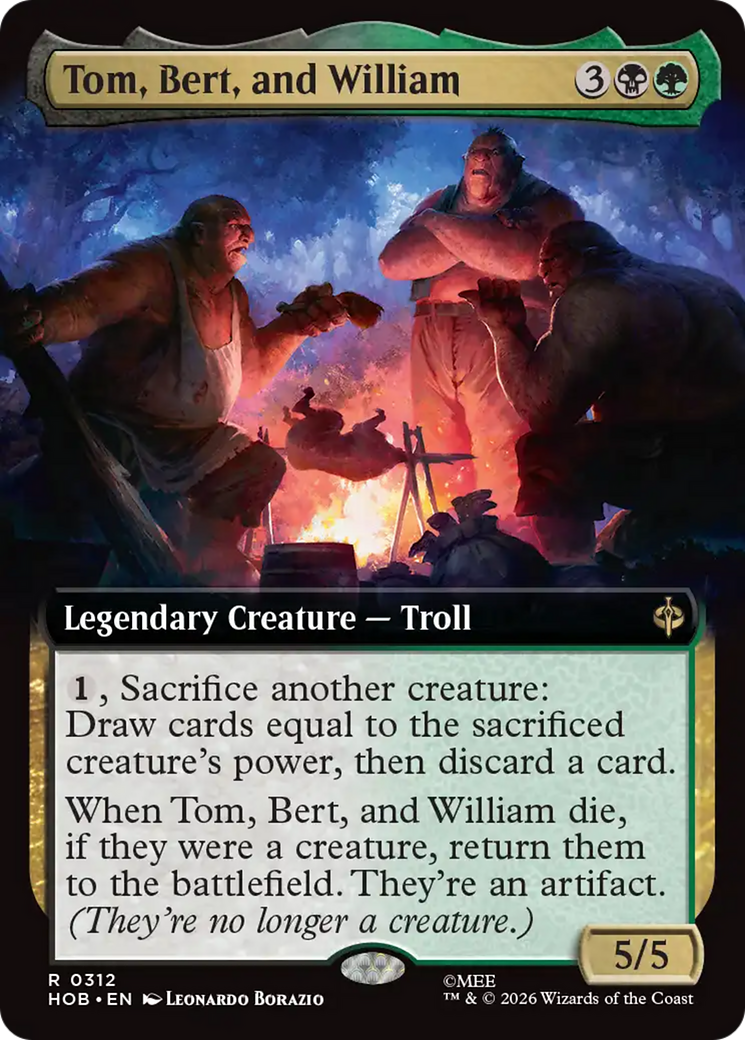 Tom, Bert, and William (Extended Art) [The Hobbit] | Tabernacle Games