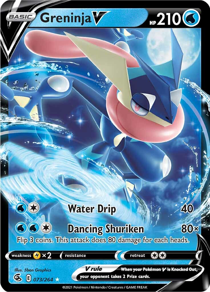 Greninja V (073/264) [Sword & Shield: Fusion Strike] | Tabernacle Games