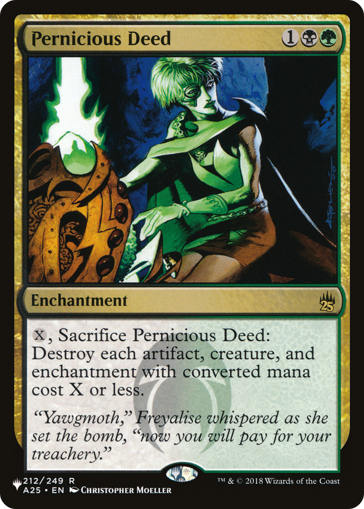 Pernicious Deed [The List] | Tabernacle Games