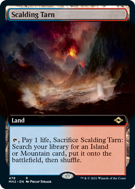 Scalding Tarn (Extended Art) [Modern Horizons 2] | Tabernacle Games