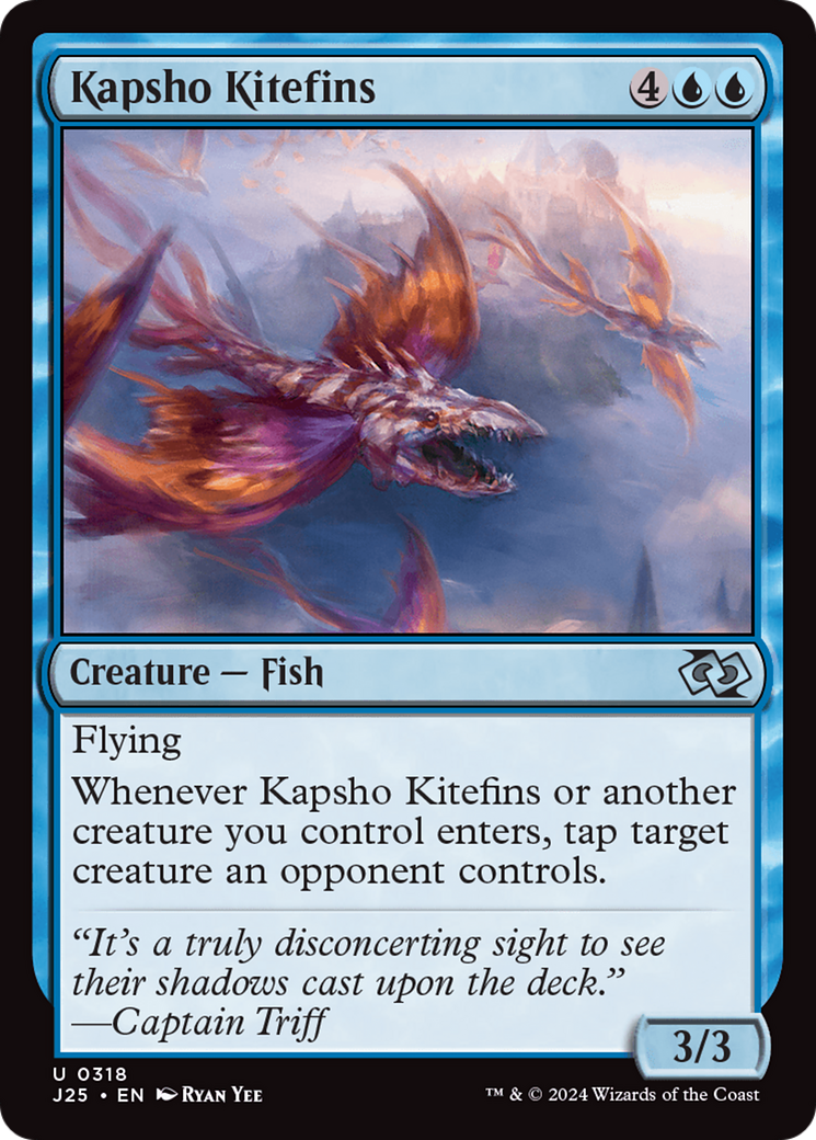 Kapsho Kitefins [Foundations Jumpstart] | Tabernacle Games