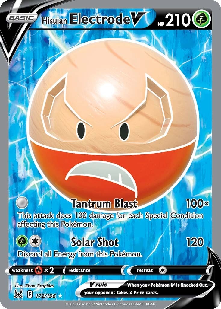 Hisuian Electrode V (172/196) [Sword & Shield: Lost Origin] | Tabernacle Games