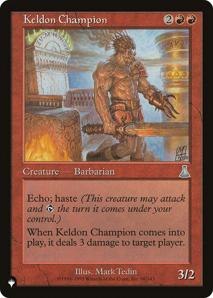 Keldon Champion [The List Reprints] | Tabernacle Games