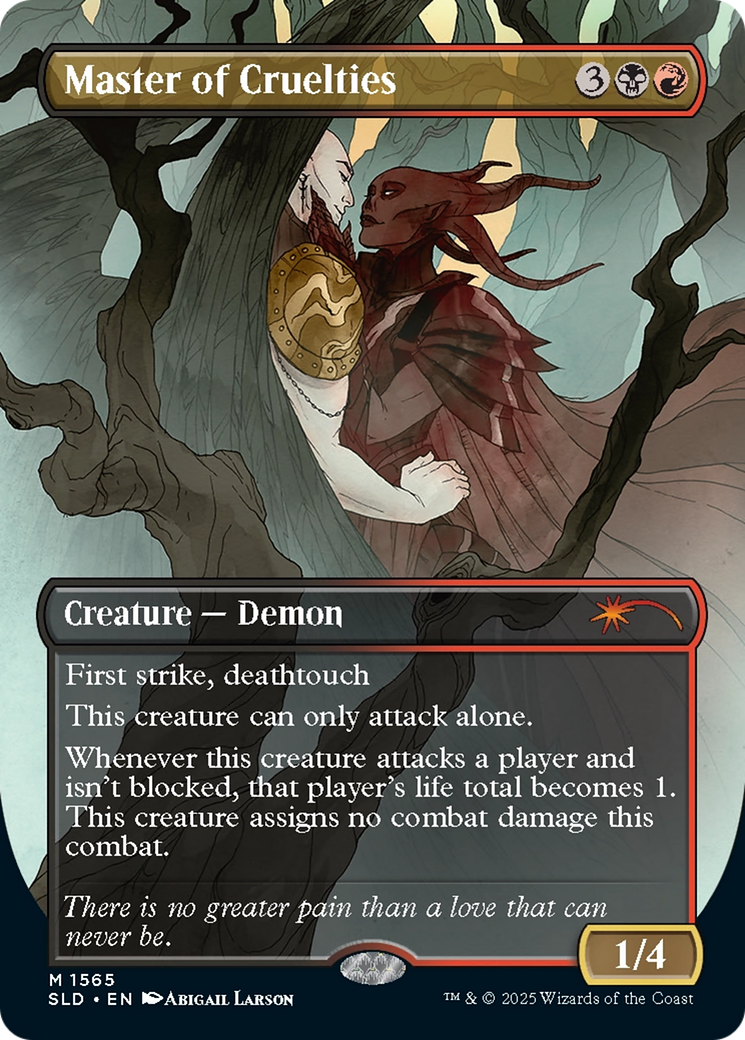 Master of Cruelties (Rainbow Foil) [Secret Lair Drop Series] | Tabernacle Games
