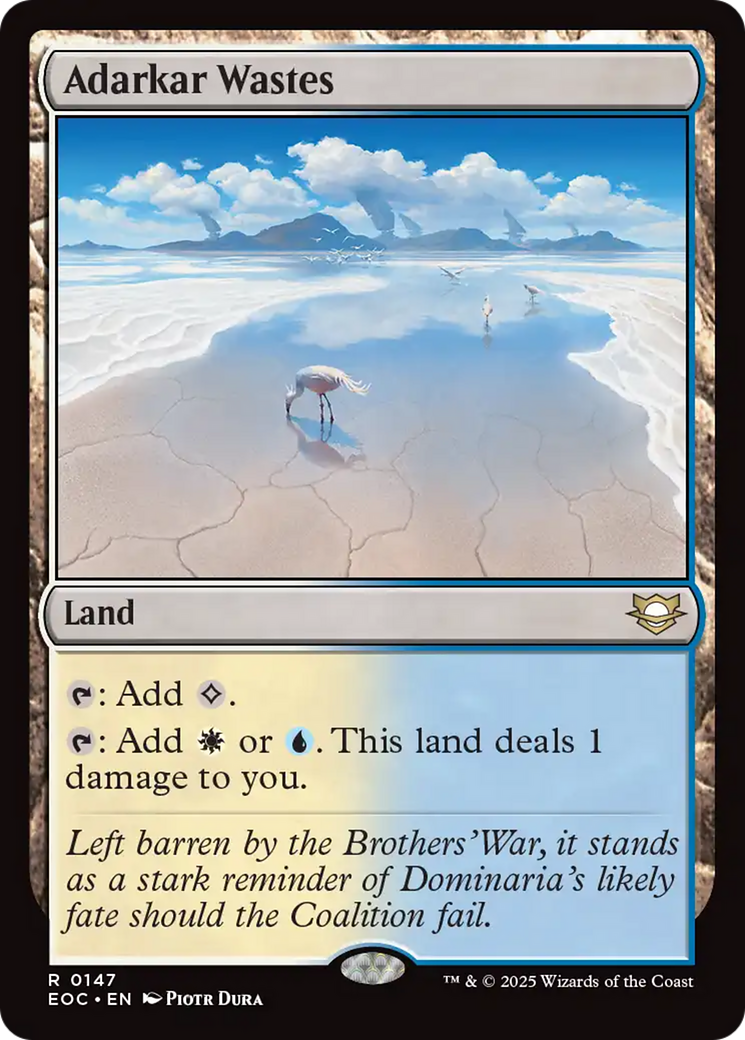 Adarkar Wastes [Edge of Eternities Commander] | Tabernacle Games