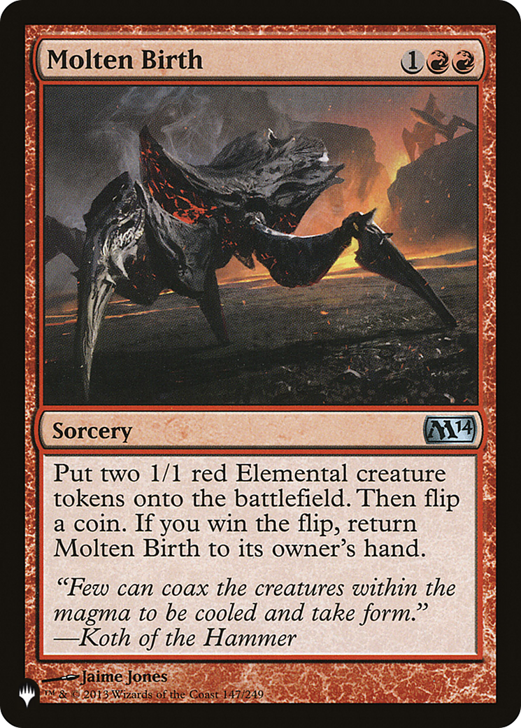 Molten Birth [The List] | Tabernacle Games